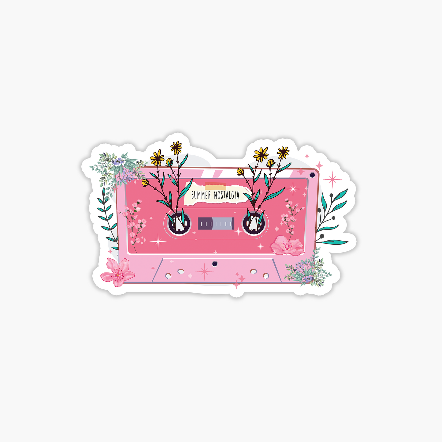 90s Cassette Sticker