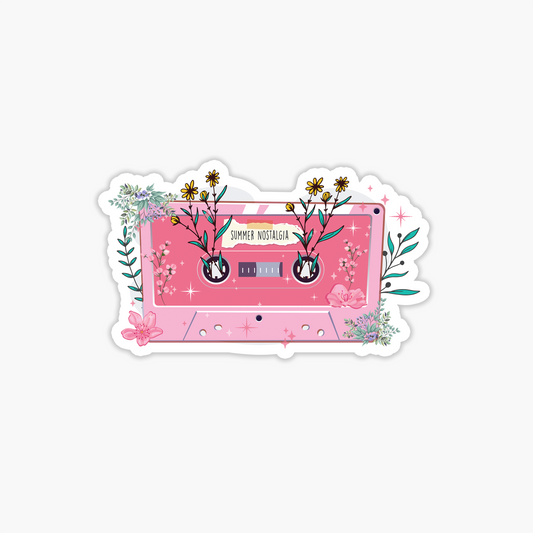 90s Cassette Sticker