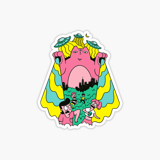 Alien Sticker