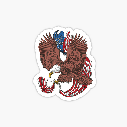 American Eagle Sticker