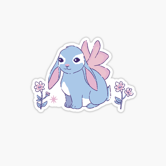 Angel Bunny Sticker