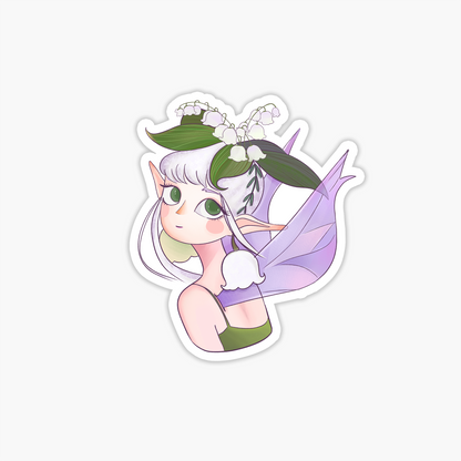 Angelic Fairy Sticker