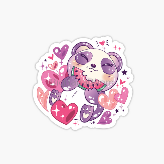 Anime Panda Sticker