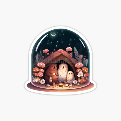 Bear Wonderland Sticker