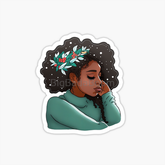 Black Girl Sticker