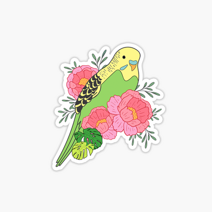 Budgee Flowers Sticker