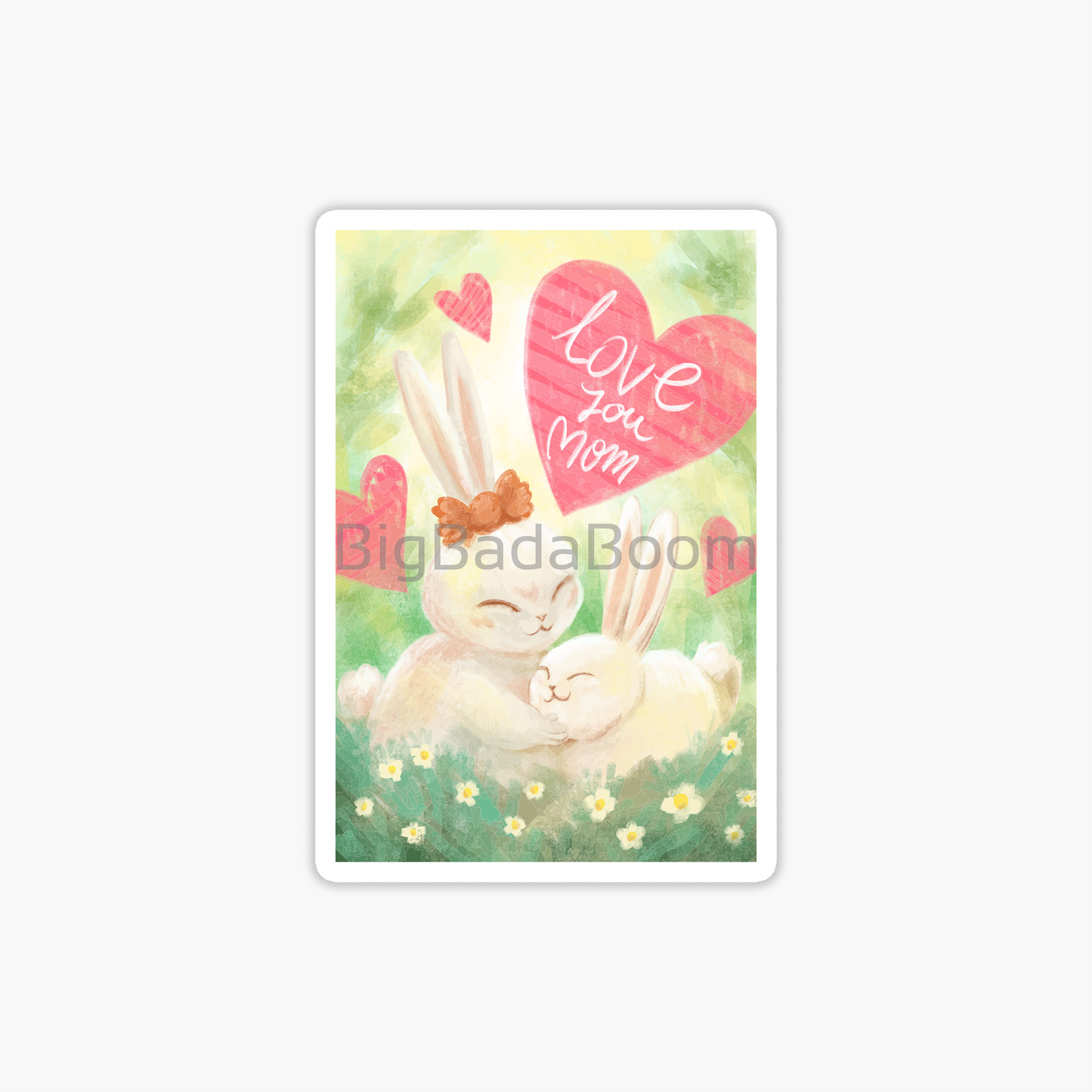 Bunny Love Sticker