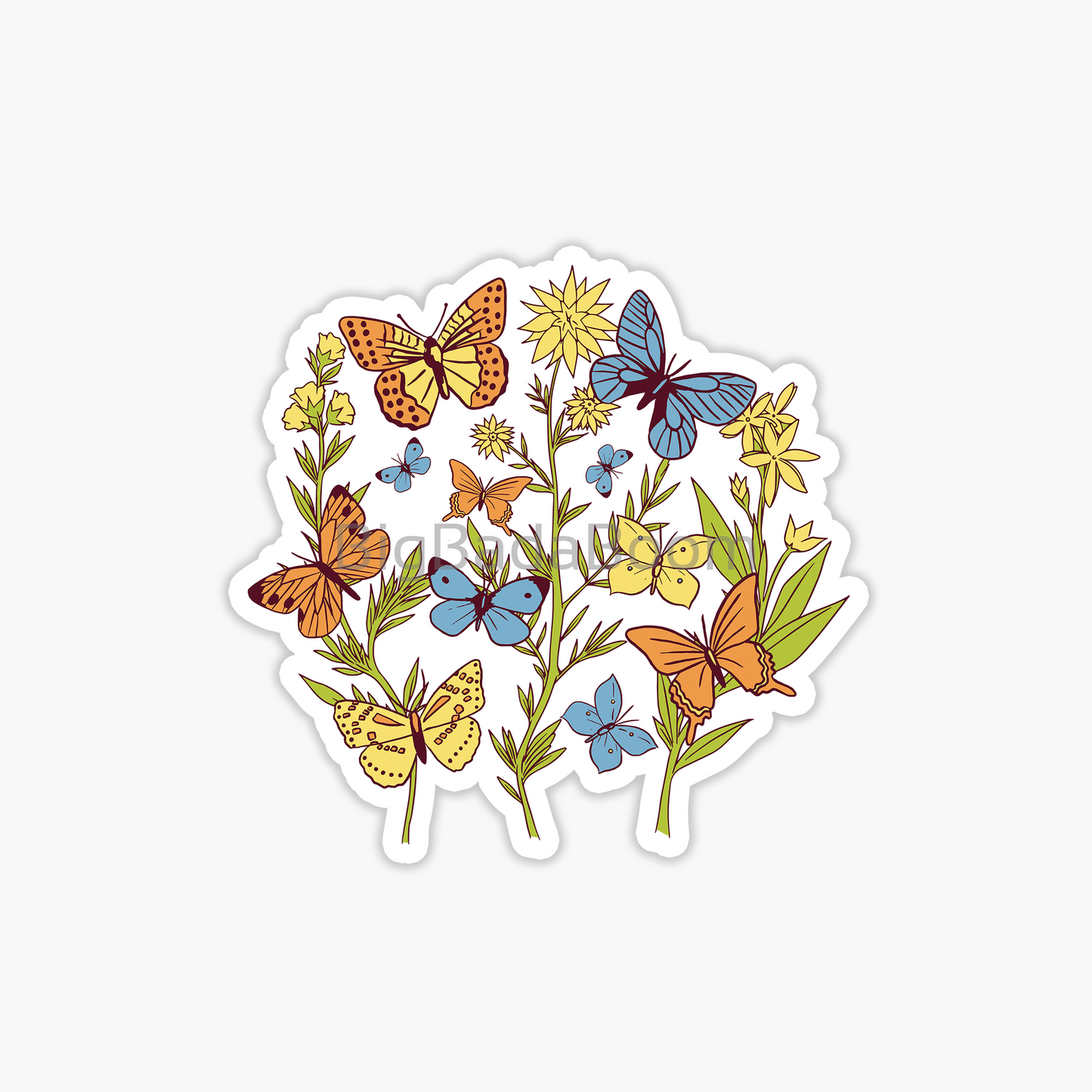 Butterflies Sticker