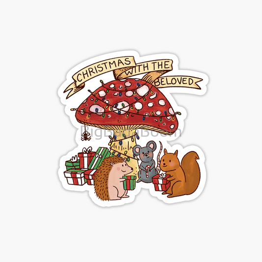 Christmas Animal Sticker