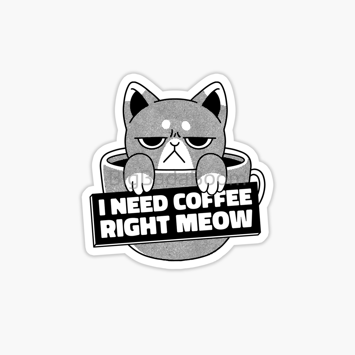 Coffee Addict Sticker