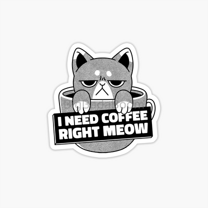 Coffee Addict Sticker