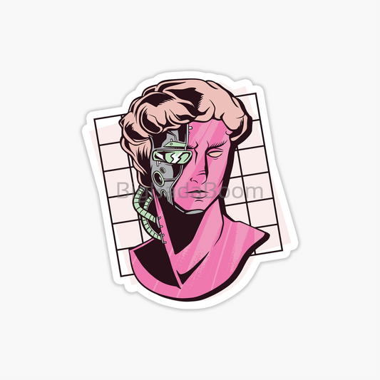 Cyborg Sticker