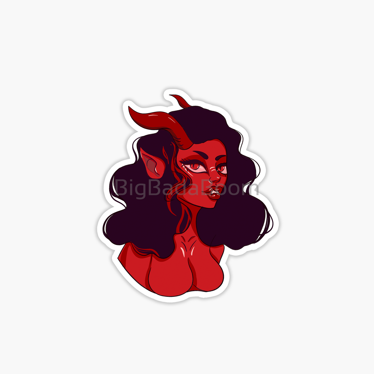 Demon Girl Sticker