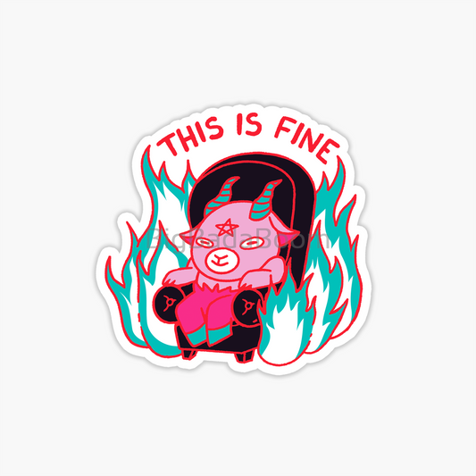 Demon Sticker