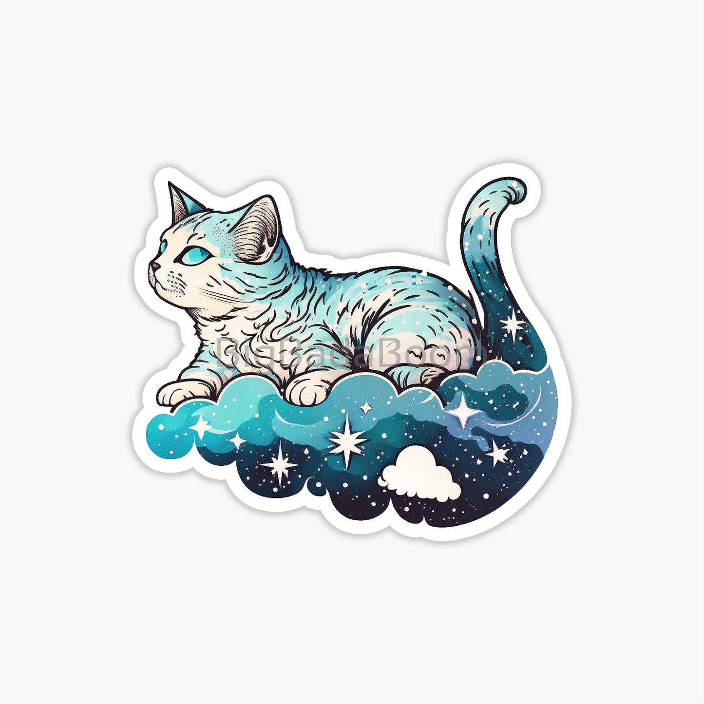 Dreamy Cat Sticker