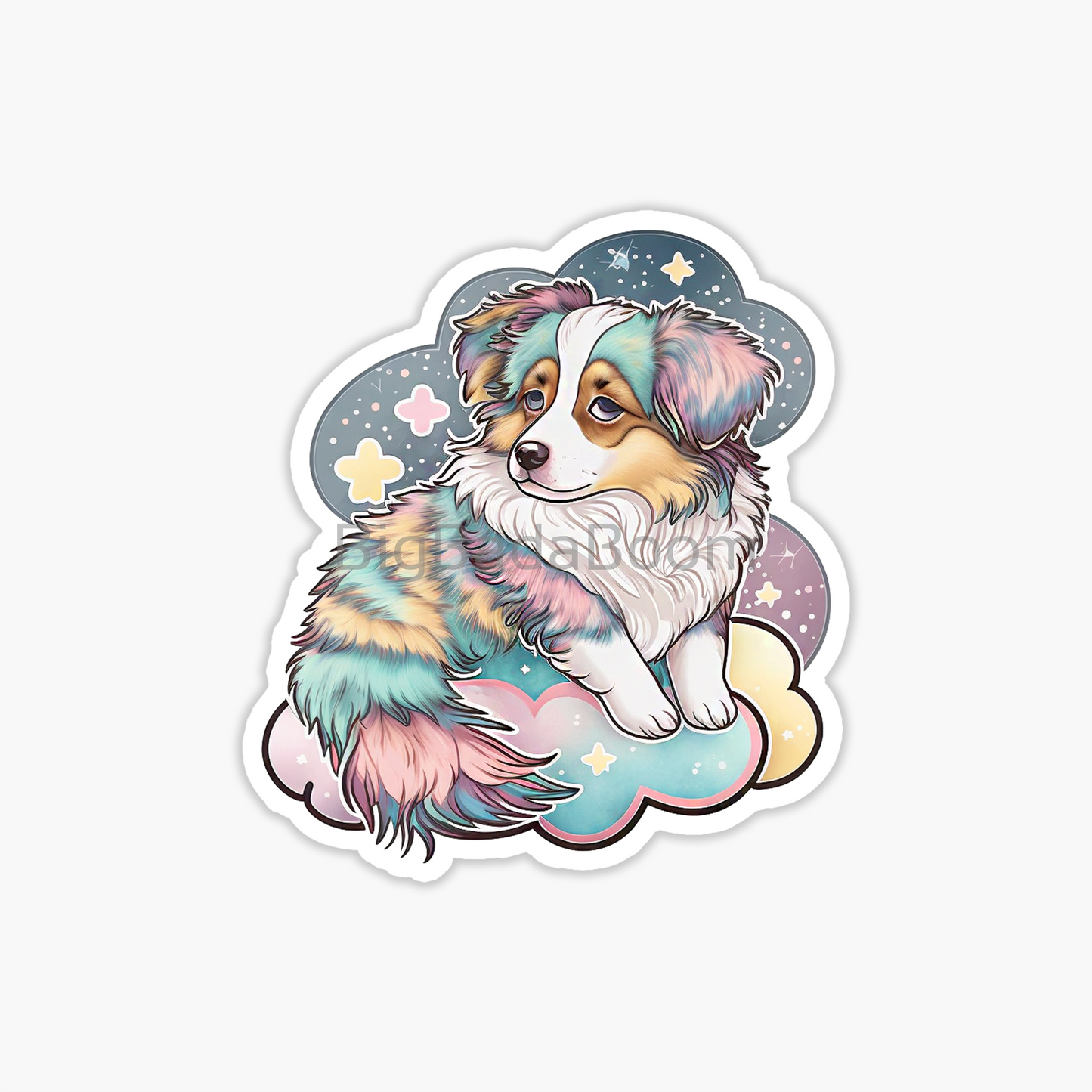 Dreamy Dog Sticker