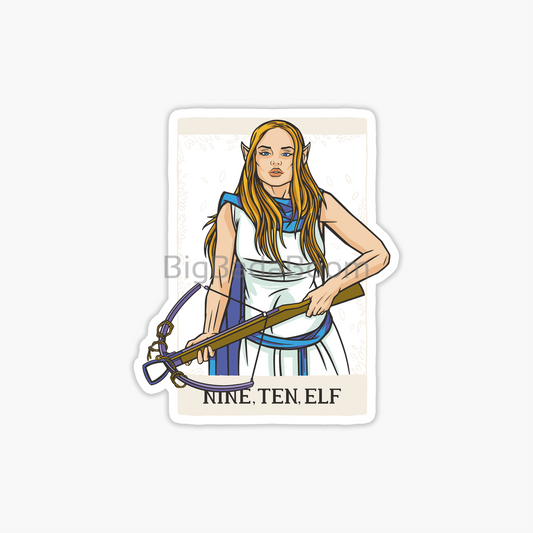 Elf Sticker