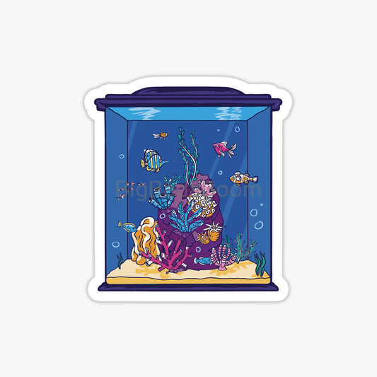 Fish Tank Sticker