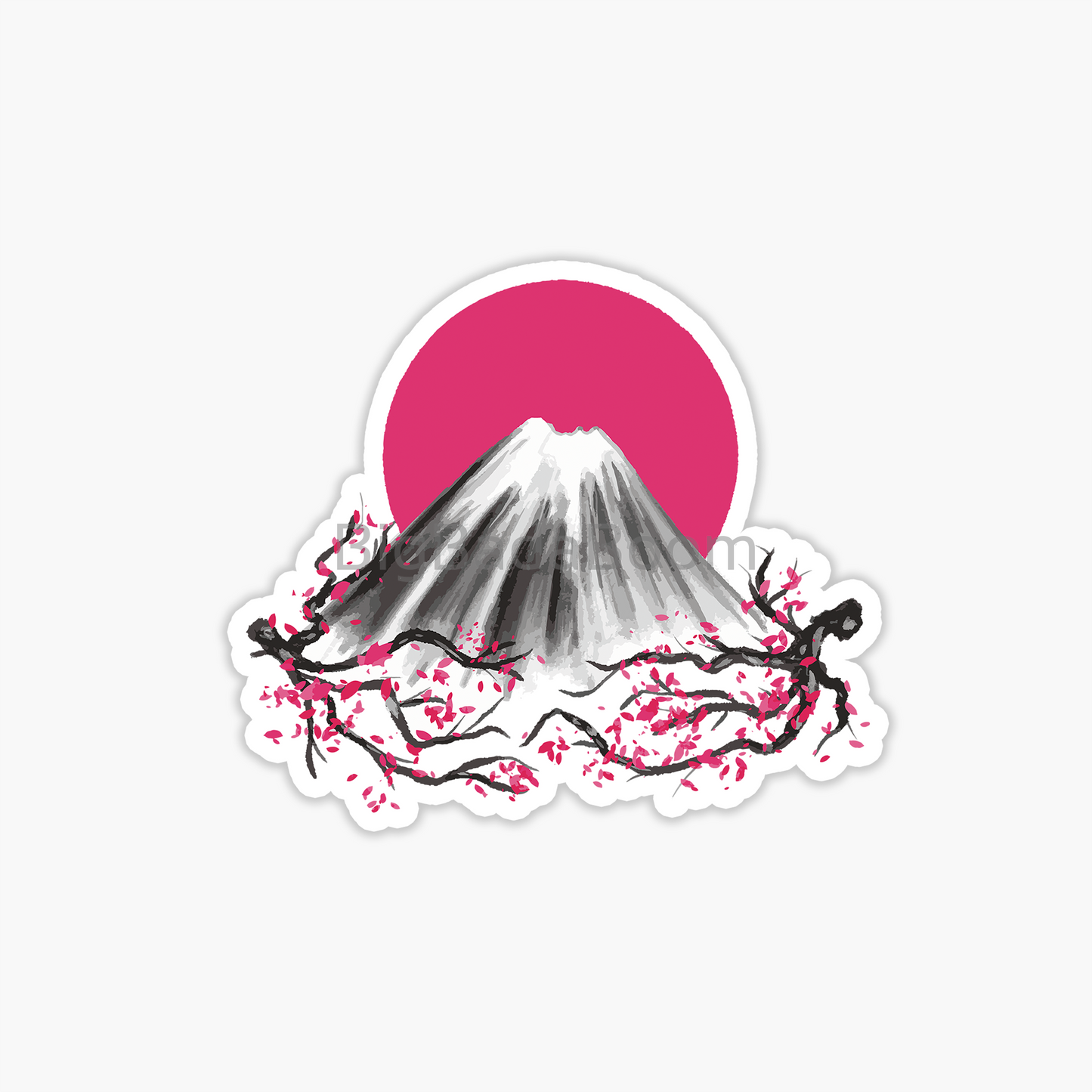 Fuji Mount Sticker