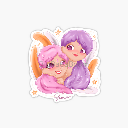 Gemini Zodiac Sticker