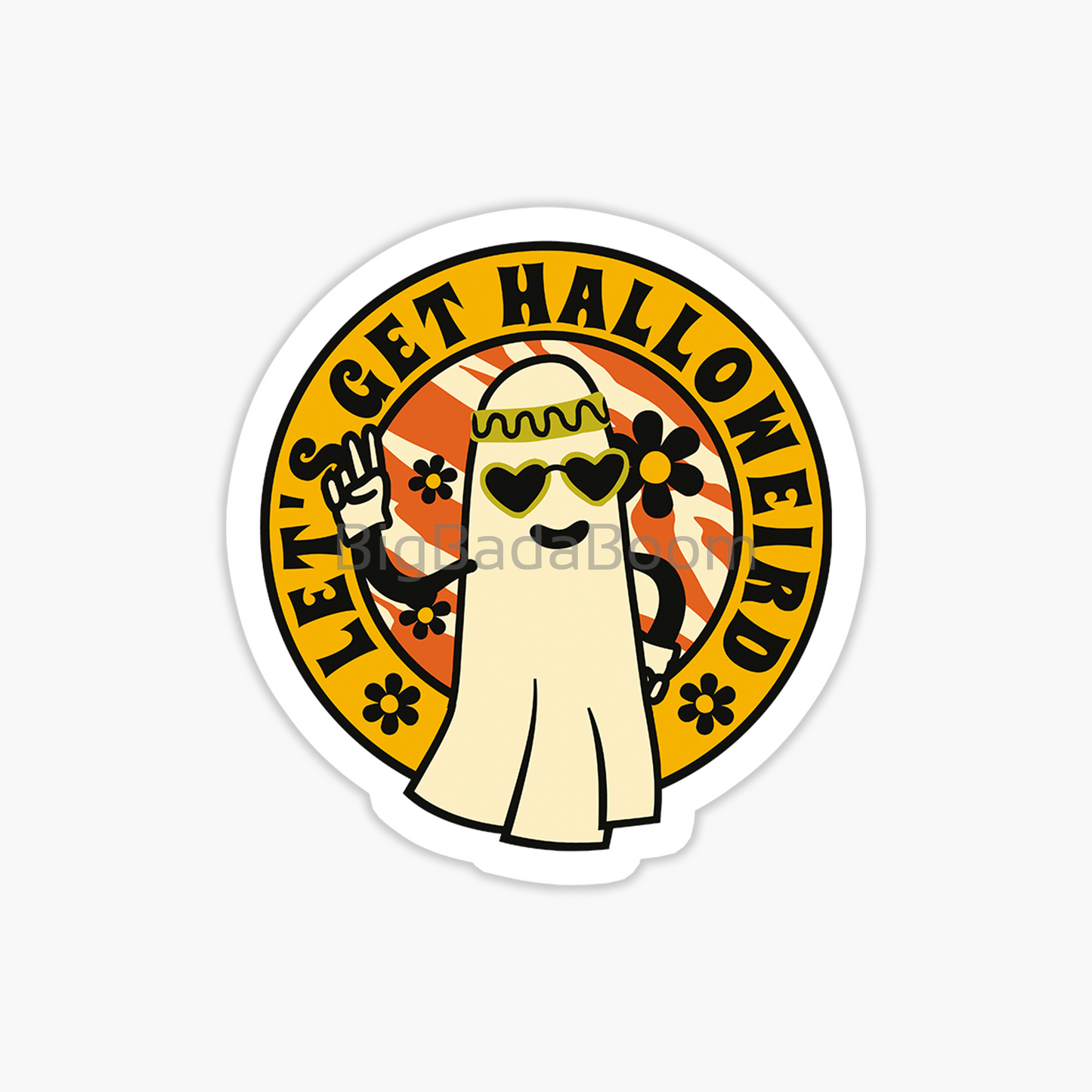 Halloween Ghost Sticker