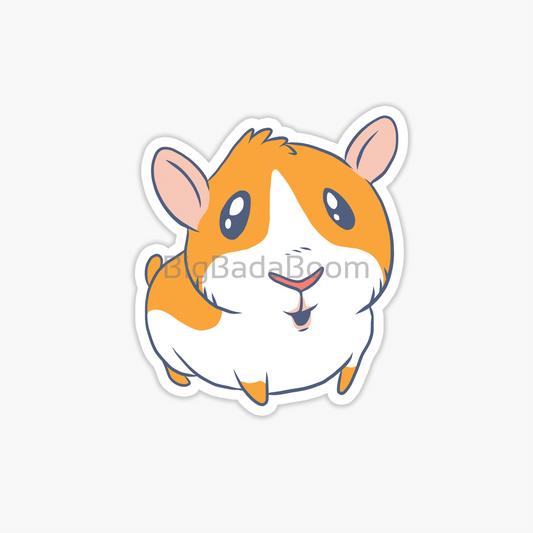 Happy Hamster Sticker