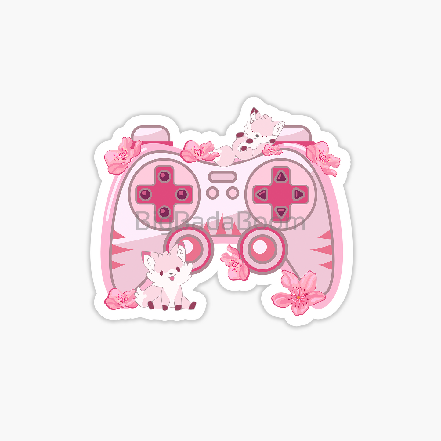 Kawaii Controller Sticker