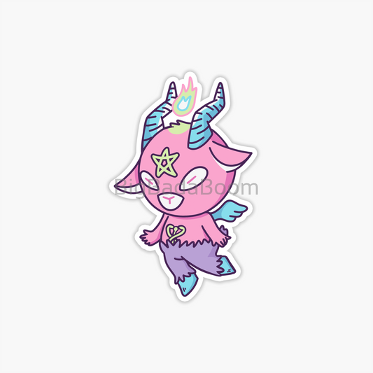 Kawaii Demon Sticker