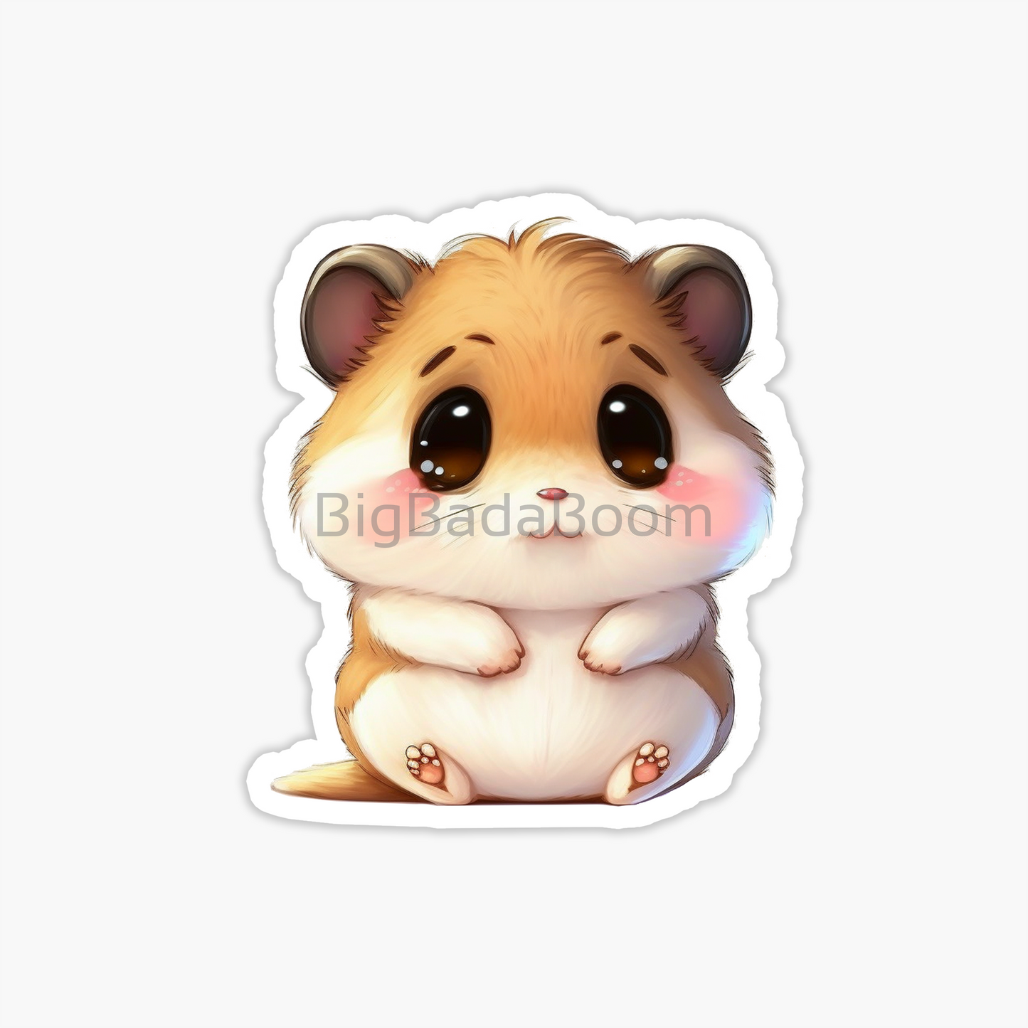 Kawaii Hamster Sticker