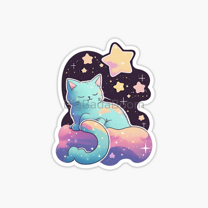 Magical Cat Sticker