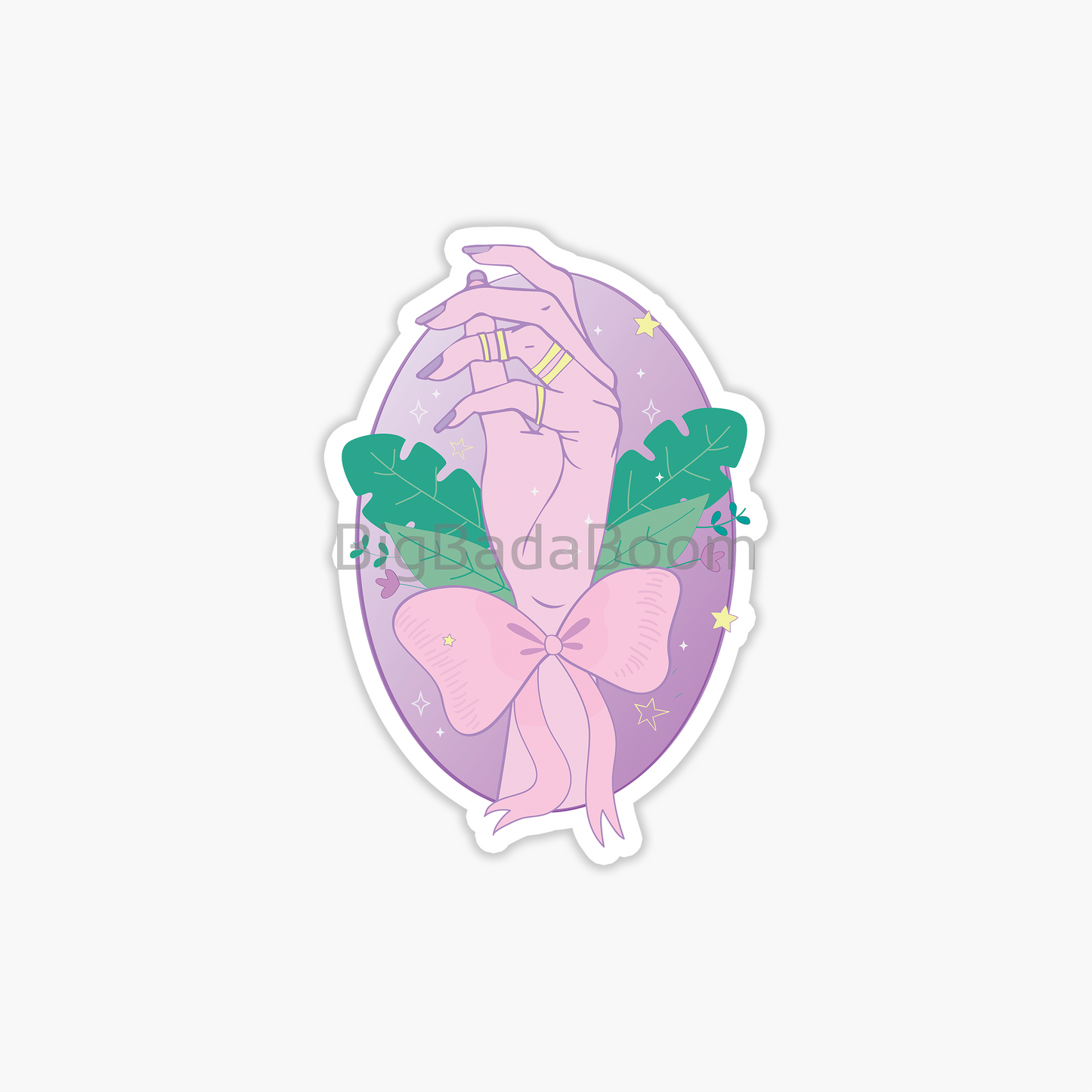 Magical Hand Sticker