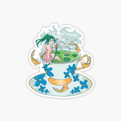 Matcha Fairy Girl Sticker