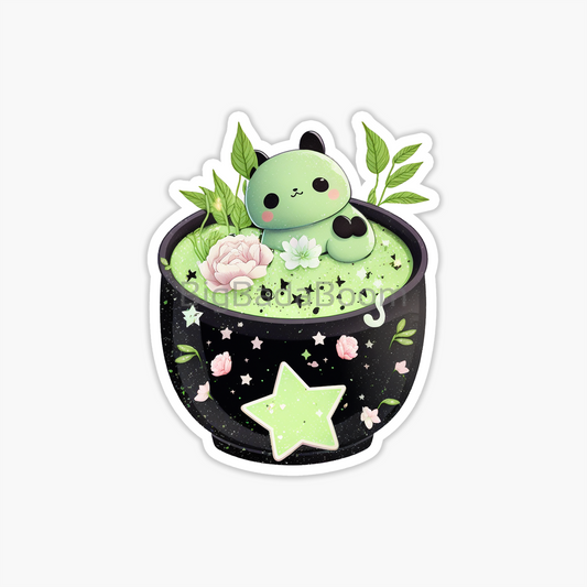 Matcha Tea Sticker