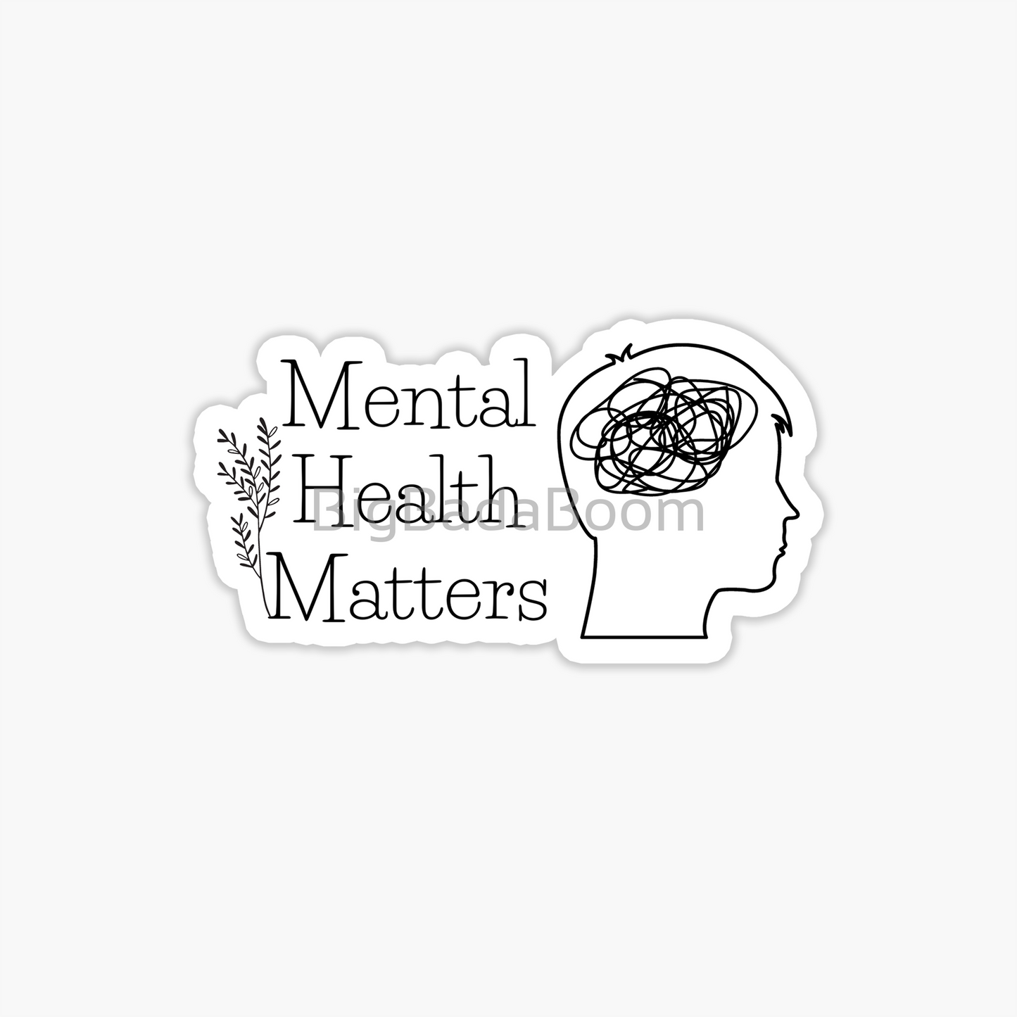 Mental Health Matters Sticker