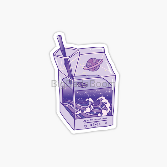 Milk Box Universe Sticker