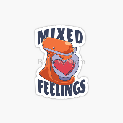 Mixed Feelings Sticker