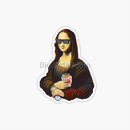 Monalisa Kebab Sticker