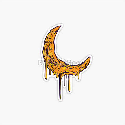 Moon Cheese Sticker