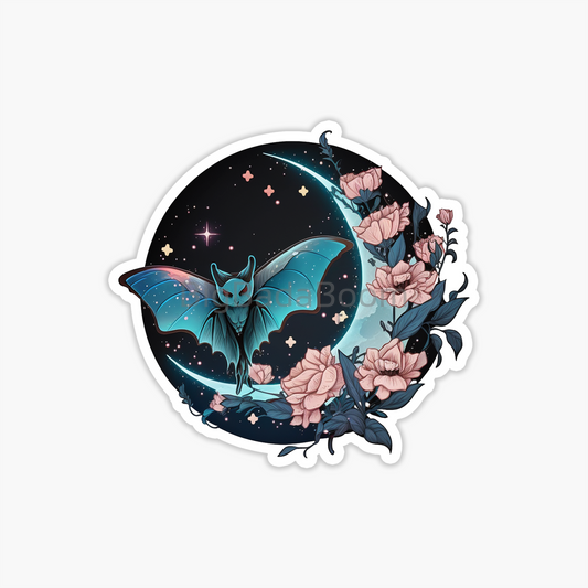 Moth Magical Sticker