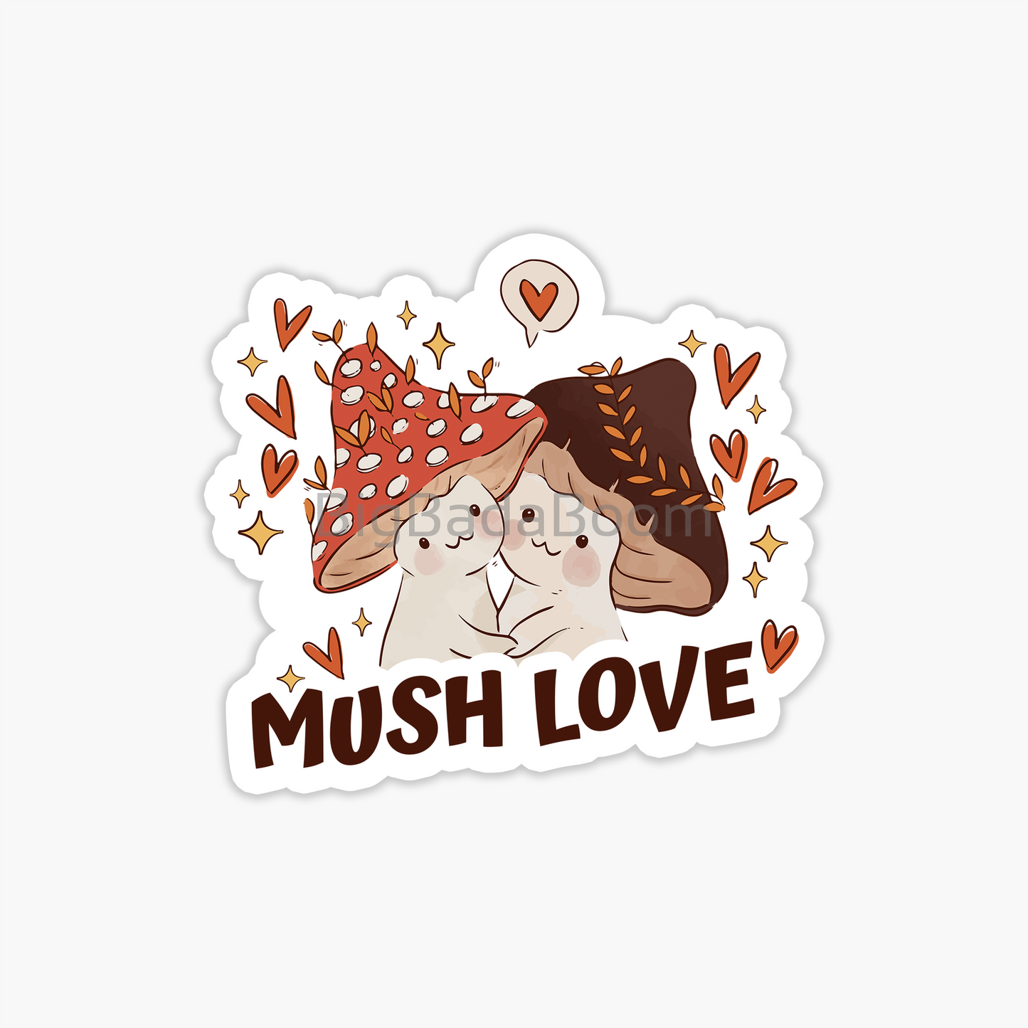 Mush Love Sticker