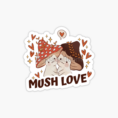 Mush Love Sticker