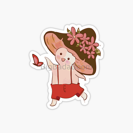 Mushroom Boy Sticker