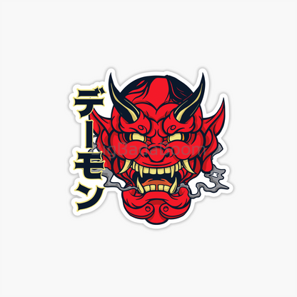 Oni Sticker