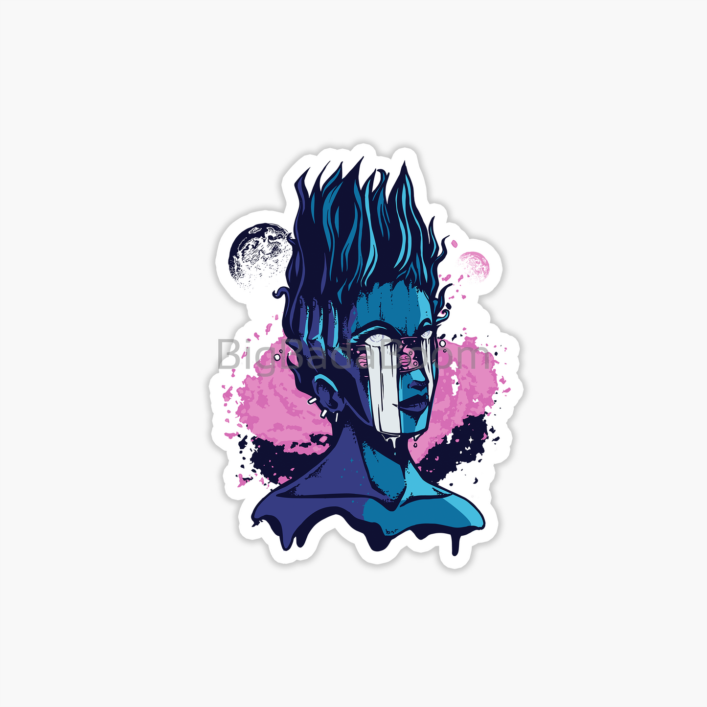 Planet Girl Sticker