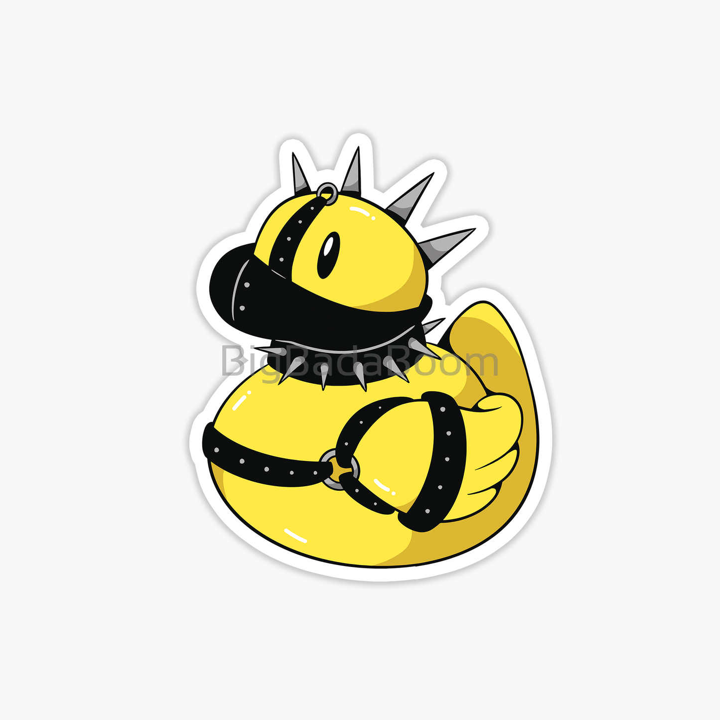 Punk Duck Sticker