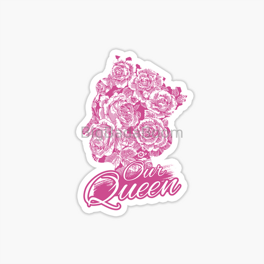 Queen Elizabeth Sticker