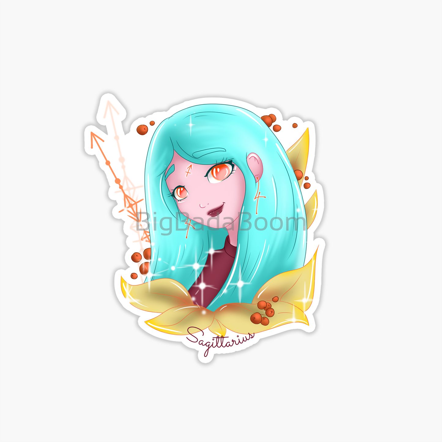 Sagittarius Zodiac Sticker