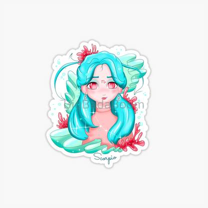 Scorpio Zodiac Sticker