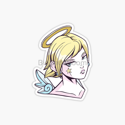 Star Girl Sticker