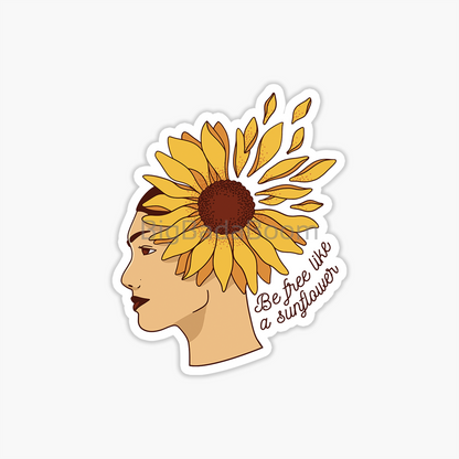 Sunflower Sticker